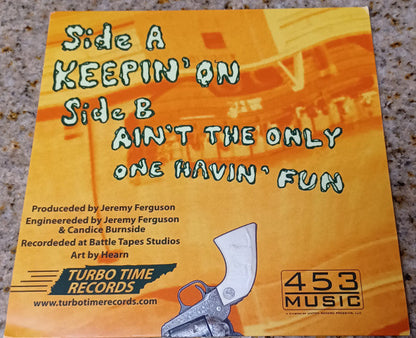 Turbo Fruits - Keepin' On (7" VINYL) | Mint (M) Mint (M)-