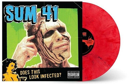 Sum 41 - Does This Look Infected (Limited Edition, 180 Gram Opaque Red Swirl Vinyl) |-