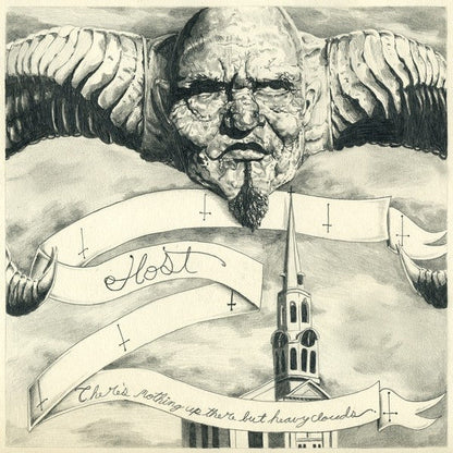 Host (14) - There's Nothing Up There But Heavy Clouds (7" WHITE VINYL) | Mint (M) Mint (M)-