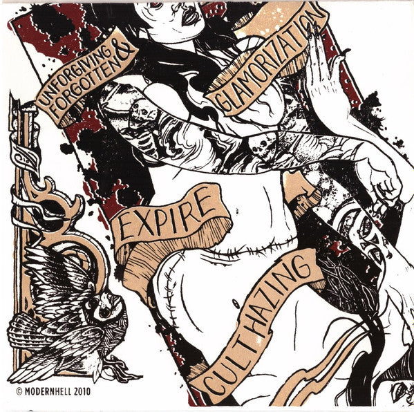 Cult Hazing (7" VINYL) *YELLOW VINYL* HAND-NUMBERED 34/70 W/ COVE INSERT | Mint (M) Mint (M)-
