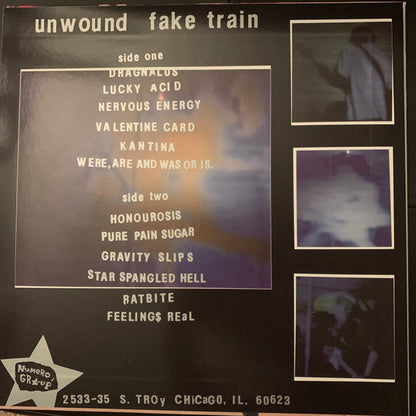 Unwound - Fake Train (VALENTINE CARD PINK VINYL) | Mint (M) Mint (M)-