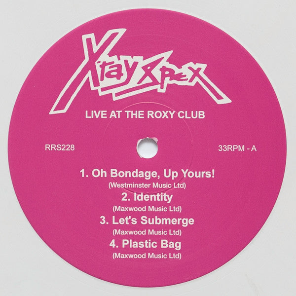 X-Ray Spex - Live At The Roxy Club (COLOR VINYL) |-