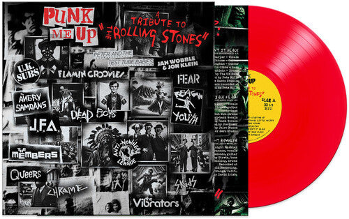 Punk Me Up - A Tribute To "The Rolling Stones" (RED VINYL) | Mint (M) Mint (M)-