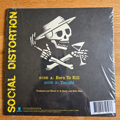 Social Distortion - Born To Kill / Tonight (VINYL 7") | Mint (M) Mint (M)-