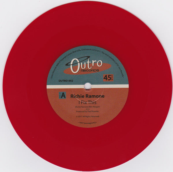 I Fix This / Pretty Poison (RED VINYL 7") | Mint (M) Mint (M)-