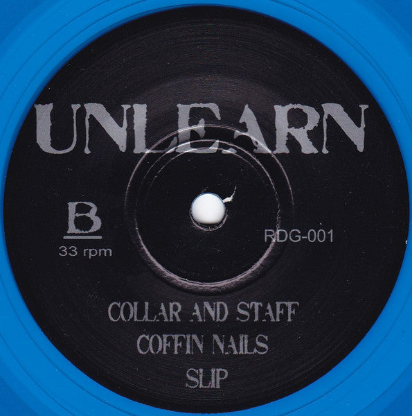 Unlearn (3) - Unlearn (TRANSPARENT BLUE VINYL 7") | Mint (M) Mint (M)-