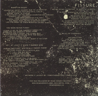 Gets Worse / Fissure Split (BLUE VINYL 7") | Mint (M) Mint (M)-