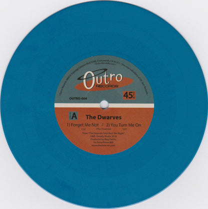 Dwarves Meet The Sloths (7" BLUE VINYL) | Mint (M) Mint (M)-