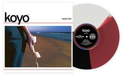 Koyo - Barely Here (IEX TRICOLOR BLACK RED WHITE PIE SLICE VINYL) | Mint (M) Mint (M)-