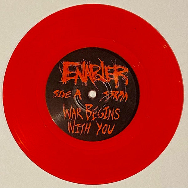 War Begins With You (7" VINYL) *TRANSPARENT RED* | Mint (M) Mint (M)-