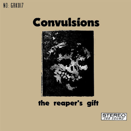 Convulsions - The Reaper's Gift (7" VINYL) *TRANSPARENT ORANGE HAND SCREEN-PRINTED PRE-ORDER COVER* | Mint (M) Mint (M)-