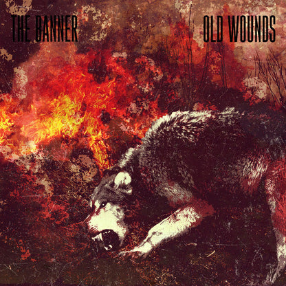 The Banner - Only The Dead Know Jersey (CLEAR W/ RED SPLATTER VINYL 7") | Mint (M) Mint (M)-