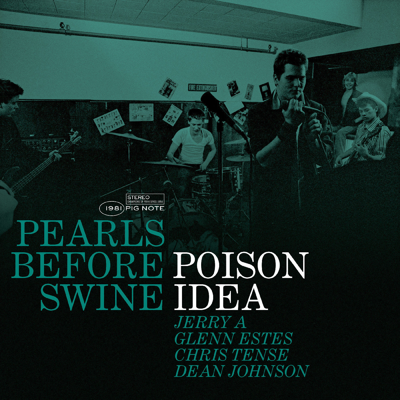 Poison Idea - Pearls Before Swine: The Early Years Volume 2 (GREEN VINYL) | Mint (M) Mint (M)-