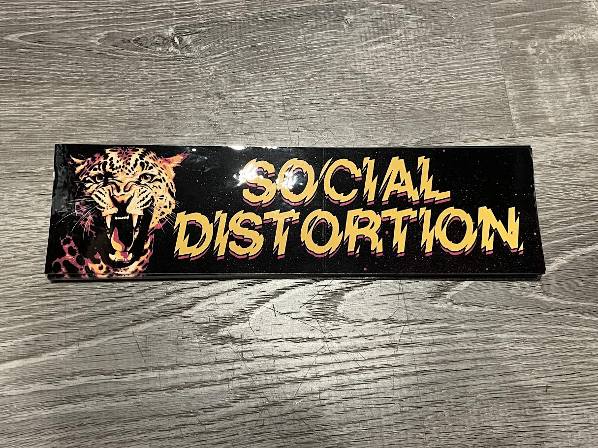 Social Distortion - BORN TO KILL (BUMPER STICKER *OFFICIAL*) | Mint (M)-