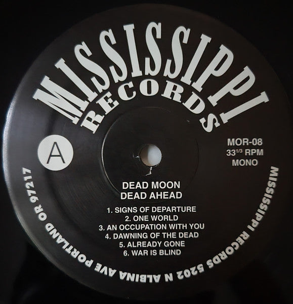 Dead Moon - Dead Ahead (VINYL) | Mint (M) Mint (M)-