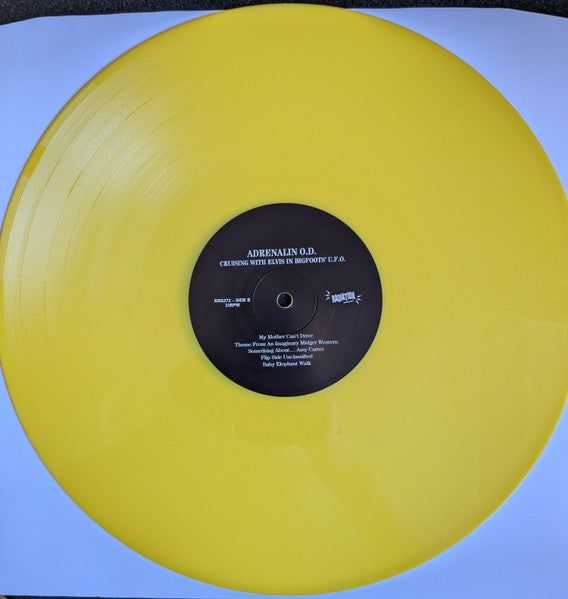 Adrenalin O.D. - Cruising with Elvis in Bigfoots’ U.F.O. (VINYL) | Mint (M) Mint (M)-