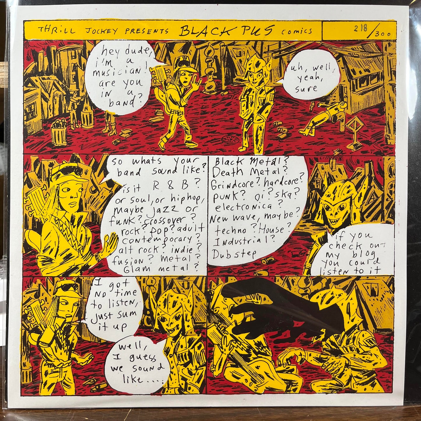 Black Pus - 10" Art Print | Mint (M)-