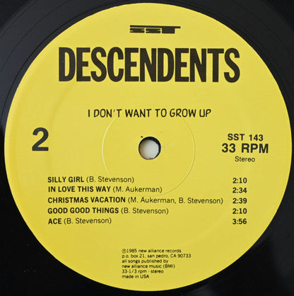 I Don't Want To Grow Up (VINYL) | Mint (M) Mint (M)-