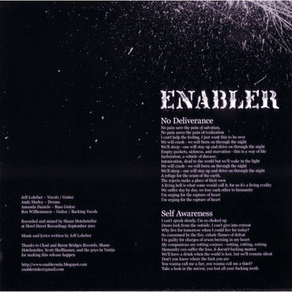 Enabler / Yautja (VINYL 7") | Mint (M) Mint (M)-