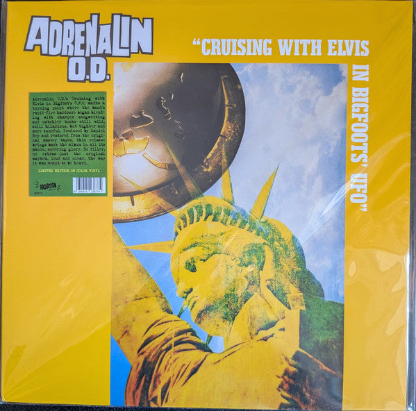 Adrenalin O.D. - Cruising with Elvis in Bigfoots’ U.F.O. (VINYL) | Mint (M) Mint (M)-