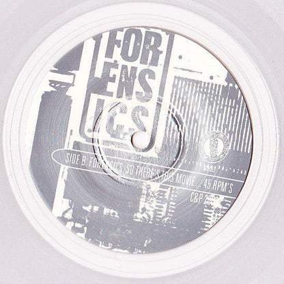 Forensics (2) - Has Anyone Unknown To You Handled Or Touched This Vinyl? (CLEAR VINYLY 7") | Mint (M) Mint (M)-