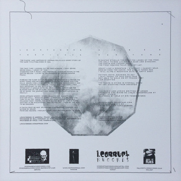 Amber (20) - Amber / Locktender Split (VINYL 7") | Mint (M) Mint (M)-