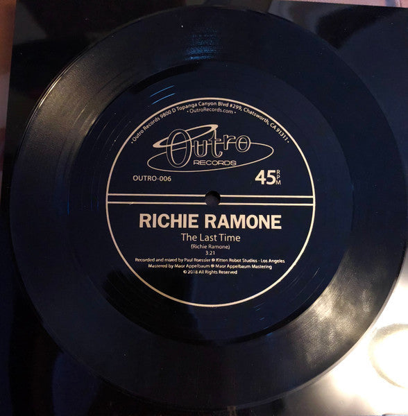 Richie Ramone - The Last Time *FLEXI-DISC* 7" | Mint (M) Mint (M)-