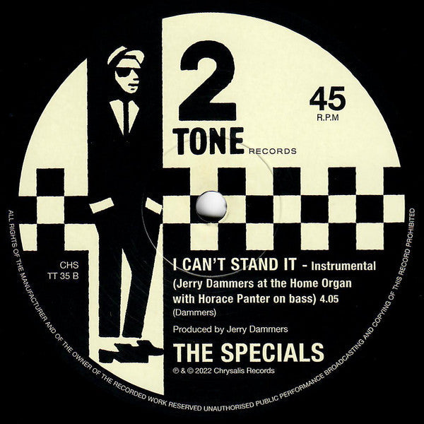 The Specials - Friday Night, Saturday Morning / I Can't Stand It (Work In Progress Versions) (VINYL 10" RSD) |-