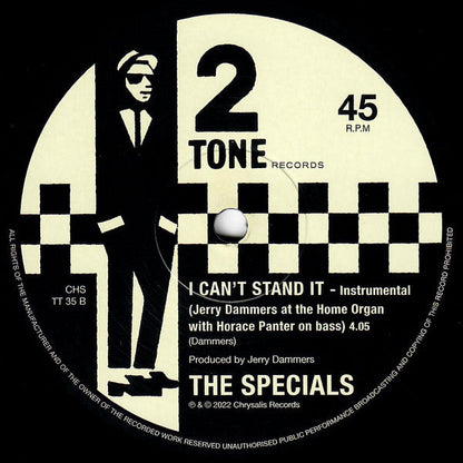 The Specials - Friday Night, Saturday Morning / I Can't Stand It (Work In Progress Versions) (VINYL 10" RSD) |-