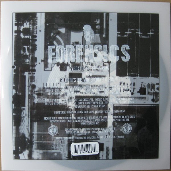 Forensics (2) - Has Anyone Unknown To You Handled Or Touched This Record? (VINYL 7") | Mint (M) Mint (M)-