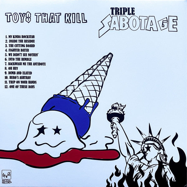 Toys That Kill - Triple Sabotage (BLACK VINYL LP) | NEW-