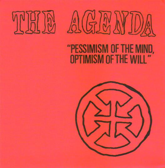 Pessimism Of The Mind, Optimism Of The Will (VINYL 7") | Mint (M) Mint (M)-