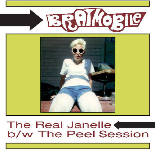 Bratmobile - The Real Janelle / The Peel Session (BF 2025 RSD Exclusive, Limited Edition, Colored Vinyl, Maroon) |-