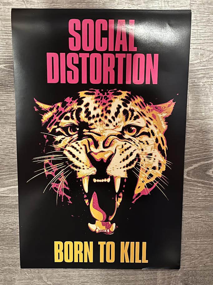 Social Distortion - BORN TO KILL (11x17" POSTER *OFFICIAL*) | Mint (M)-