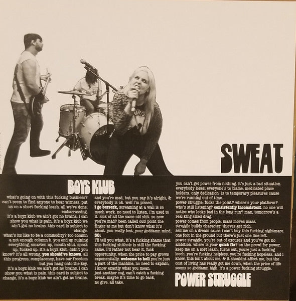 Sweat (17) - S/T (VINYL 7") | Mint (M) Mint (M)-