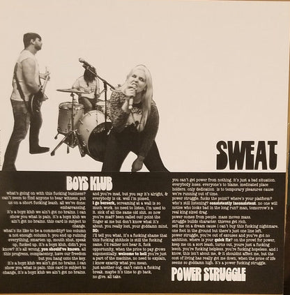 Sweat (17) - S/T (VINYL 7") | Mint (M) Mint (M)-