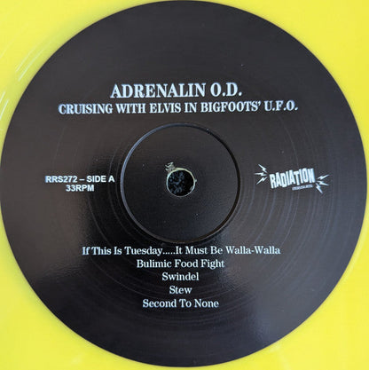 Adrenalin O.D. - Cruising with Elvis in Bigfoots’ U.F.O. (VINYL) | Mint (M) Mint (M)-