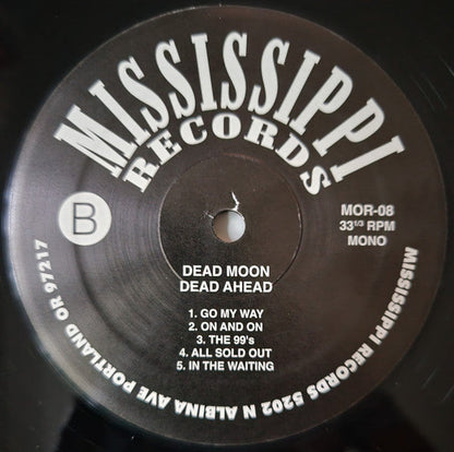 Dead Moon - Dead Ahead (VINYL) | Mint (M) Mint (M)-