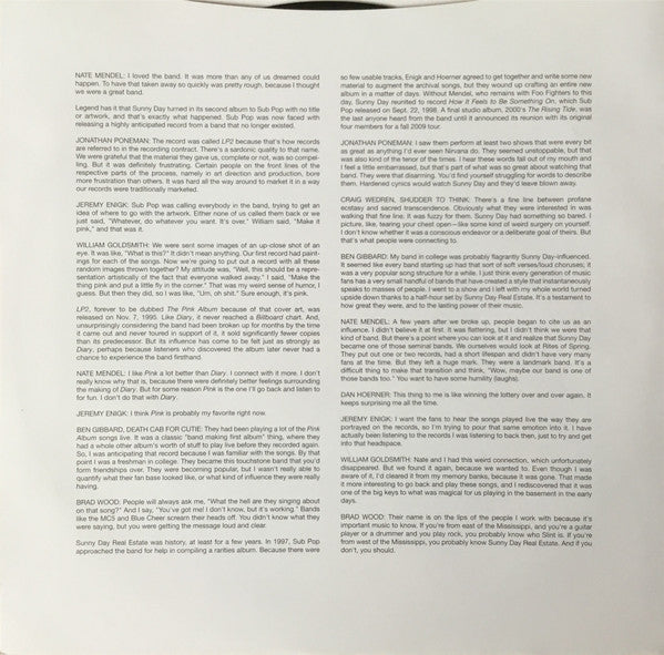 Sunny Day Real Estate - LP2 | Mint (M) Mint (M)-