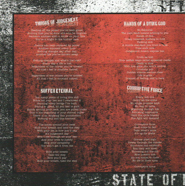 State Of Emergency (7" VINYL) | Mint (M) Mint (M)-
