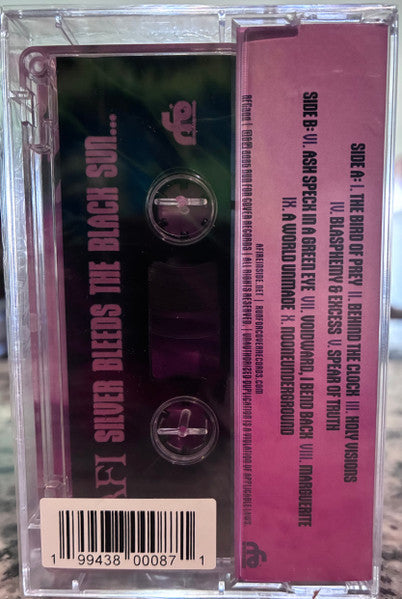 Silver Bleeds The Black Sun... (CLEAR CASSETTE) | Mint (M) Mint (M)-