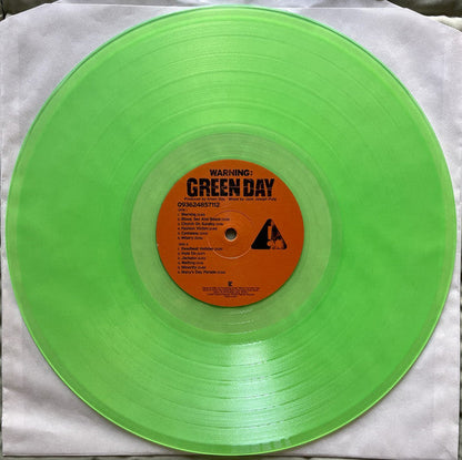 Green Day - Warning: (GREEN VINYL) | Mint (M) Mint (M)-