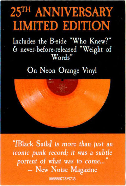 Black Sails In The Sunset (ORANGE 25TH ANNIVERSARY) | Mint (M) Mint (M)-
