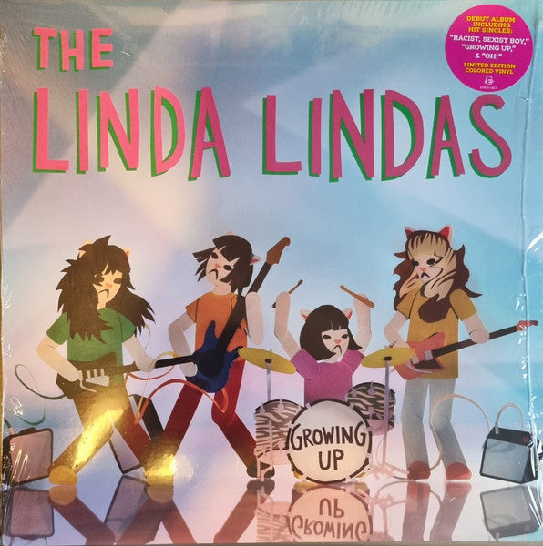 The Linda Lindas - Growing Up (IEX: CLEAR & BLUE + PINK SPLATTER VINYL) |-