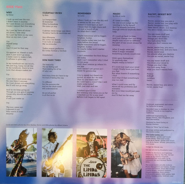 The Linda Lindas - Growing Up (IEX: CLEAR & BLUE + PINK SPLATTER VINYL) |-