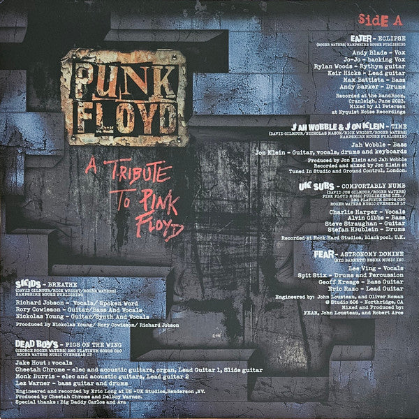 Punk Floyd (A Tribute To Pink Floyd)(COLOR VINYL) | Mint (M) Mint (M)-