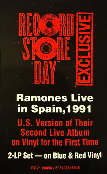 Ramones - Loco Live (RSD 2025)(2xCOLOR VINYL) | Mint (M) Mint (M)-