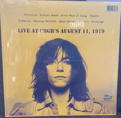 Patti Smith - First We Take Manhattan (Live At CBGB's August 11, 1979)(COLOR VINYL) |-