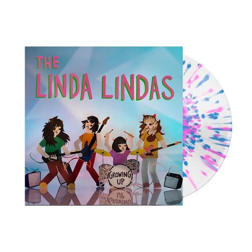 The Linda Lindas - Growing Up (IEX: CLEAR & BLUE + PINK SPLATTER VINYL) |-