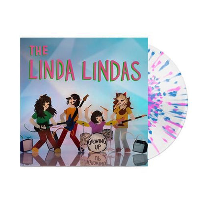 The Linda Lindas - Growing Up (IEX: CLEAR & BLUE + PINK SPLATTER VINYL) |-